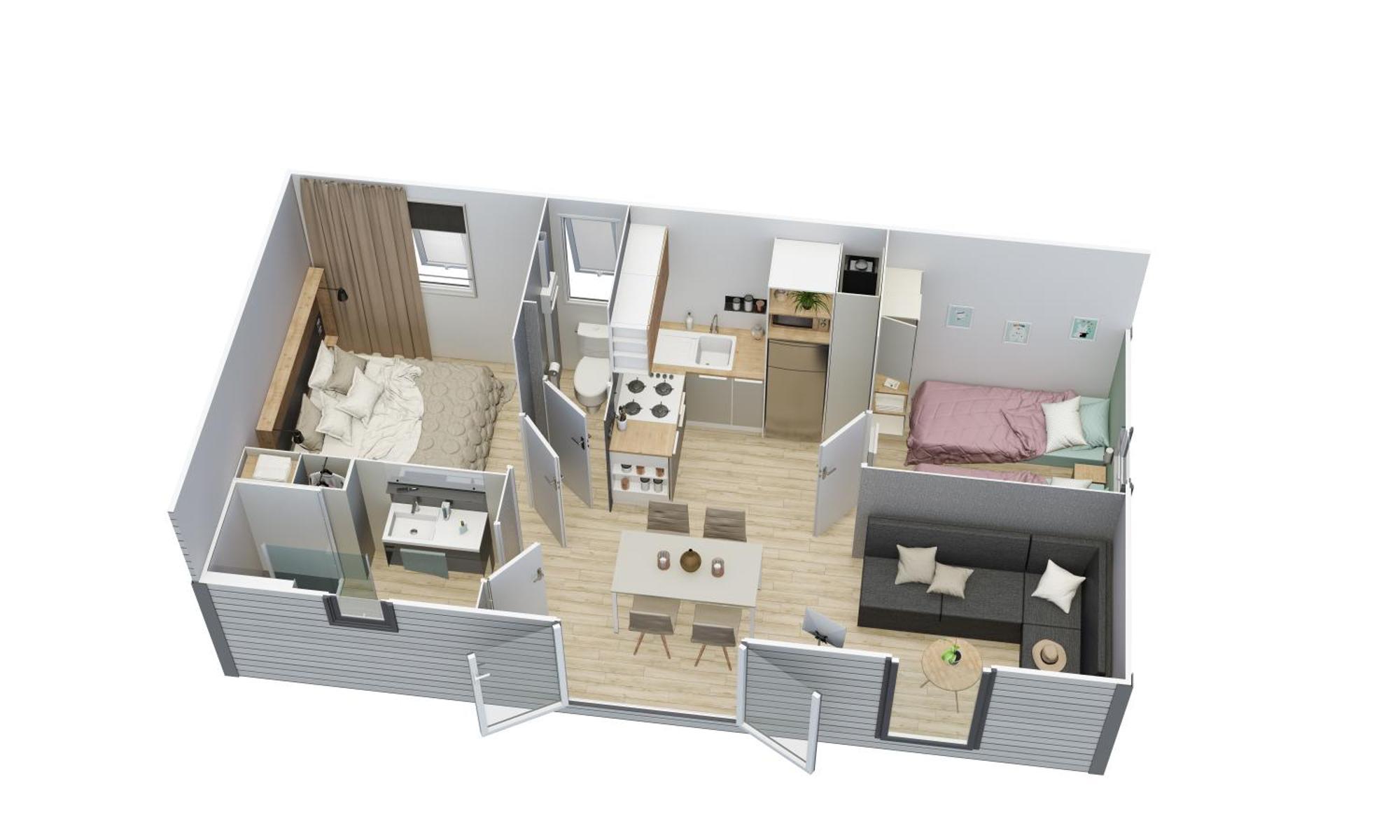Happymobilhome Argeles-Sur-Mer -Plage A 500M- Camping 4 Etoiles Del Mar Exterior foto